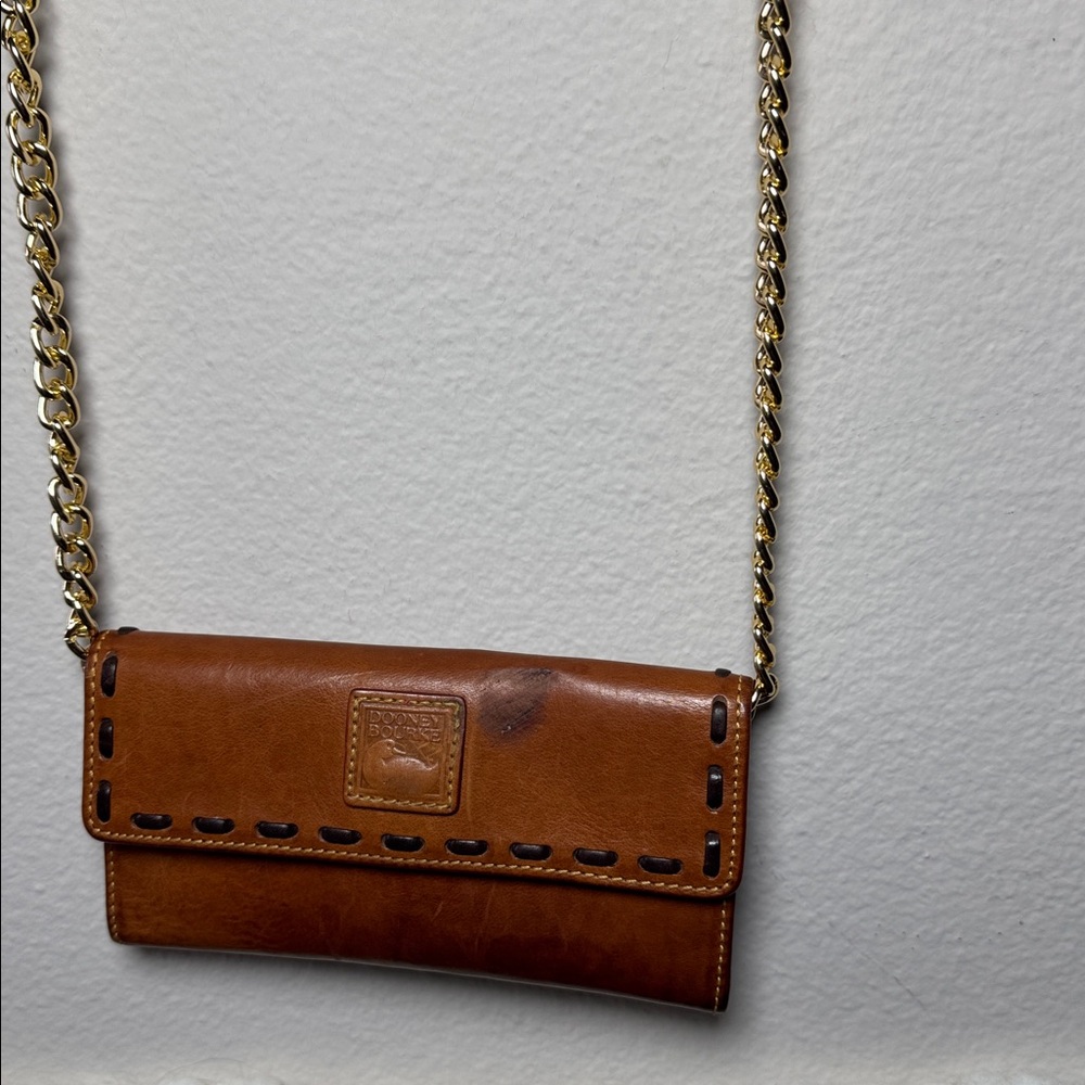 Dooney & Bourke Tan Leather Wallet - Picture 1 of 6